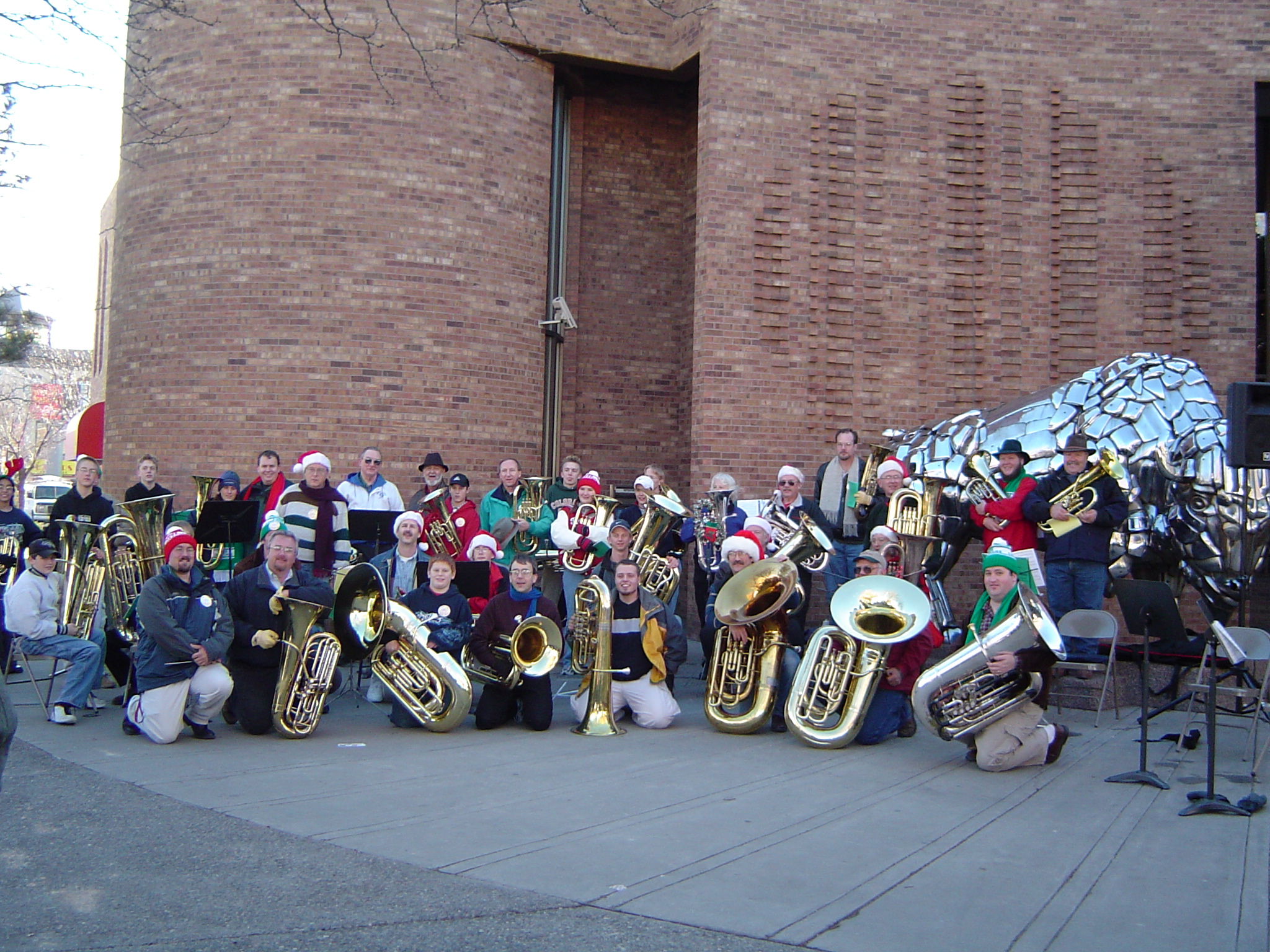 2005 in front of the Silver Buffalo